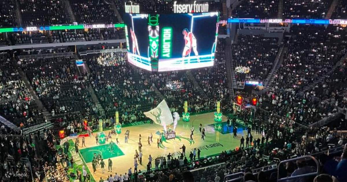 Milwaukee Bucks Basketball Game at Fiserv Forum - Klook United States